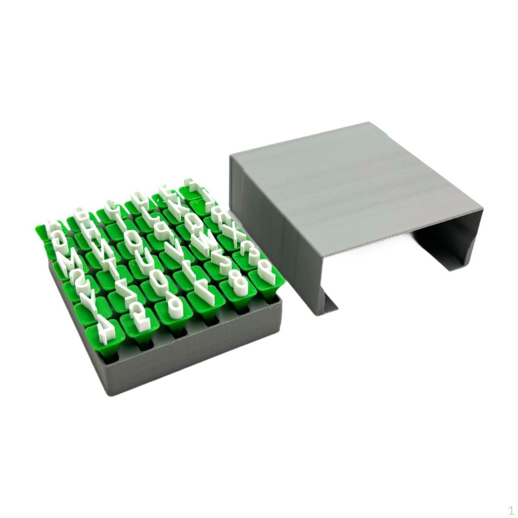 Clay Alphabet Stamps Set, Letters for Pottery, Educational Toys