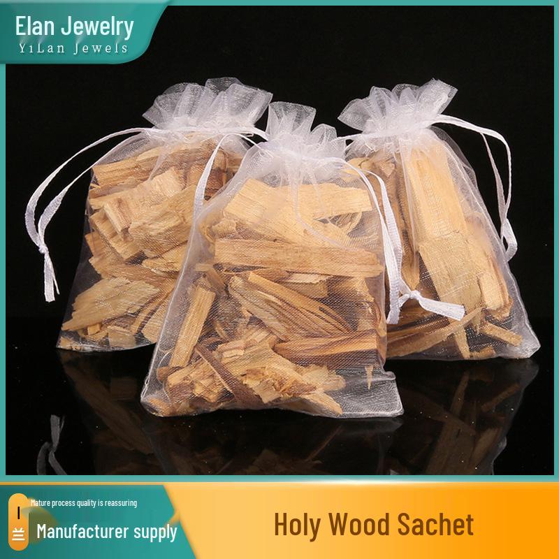 Natural Peruvian Palo Santo Car Deodorant Sachet - Long-lasting Fragrance & Purification Peruvian Palo Santo