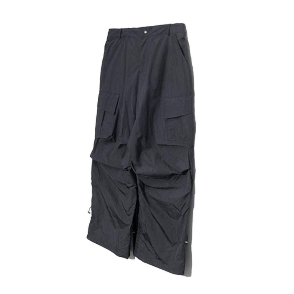Non-Floor Ripstop String Cargo Pants Dark Grey