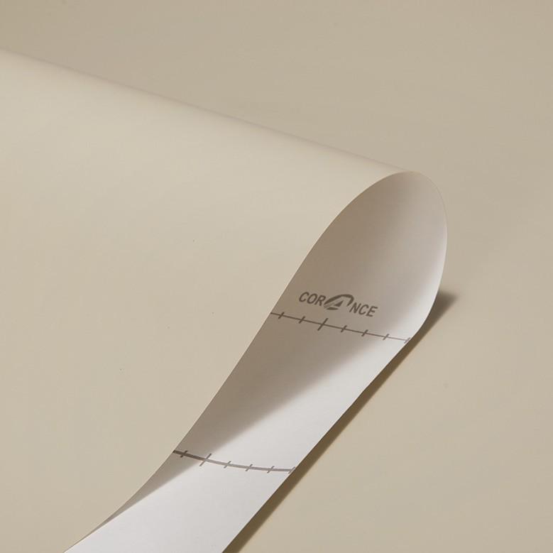 Super Thick PVC Solid Color Skin Feel Sticker: Eco-Friendly Self-Adhesive Decorative Film for Hotel Renovation