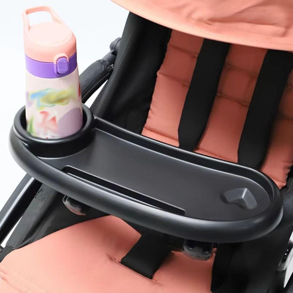 Antislip Stroller Cup Holder Detachable Stroller Accessories Pushchair Snack Table  Toddlers