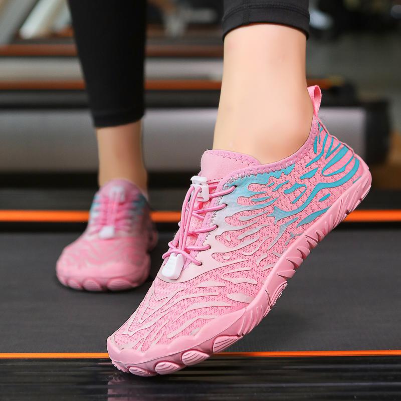 Hallen-Fitnessschuhe ******** Seilschuhe Stoßdämpfende Laufbandschuhe Fitnesstraining Yoga Fünf-Zehen-Radschuhe