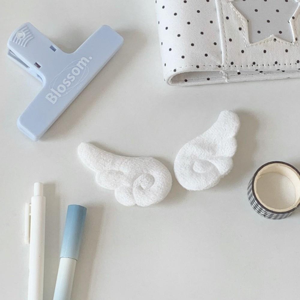 Print Wings Dots Pencil Case Y2k Pencil Pouch Sweet Korean Style Pen Bag Student
