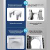 Rutschfester Toilettenhocker Stuhl Dicke Platte Töpfchen Stühle Neuer Toilettensitz Badezimmer