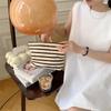 Large Capacity Knitted Stripe Cosmetic & Toiletry Travel Bag