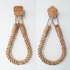 Tissue Roll Holder Rustic Design No Drilling Required Simple Installation Jute Rope Roll Holder Paper Organizer