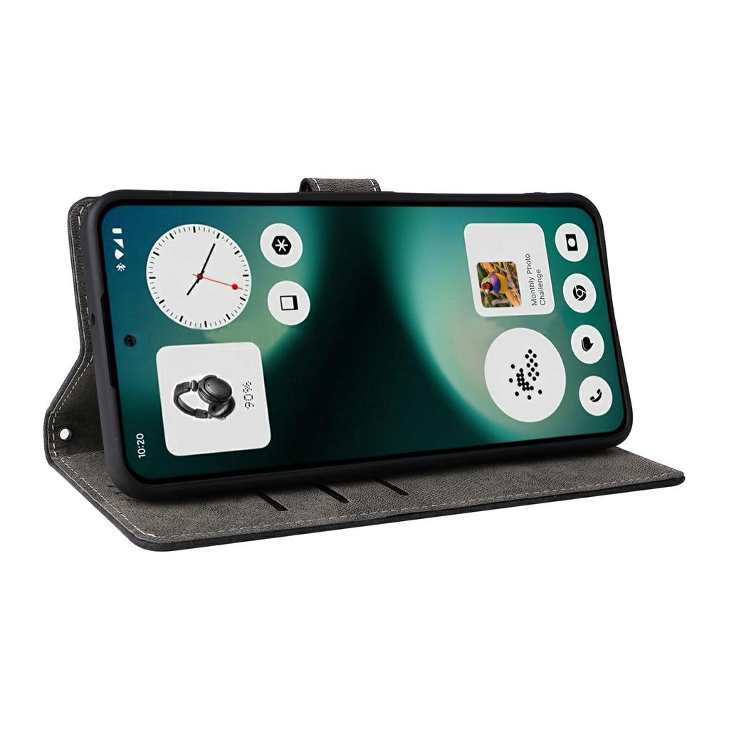 For Nothing Phone (3a) Lite 5G Case Wallet RFID Blocking PU Leather Phone Cover Stand with Strap
