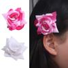 Bohemian Style Rose Flower Hairpin Cloth Girl Rose Hair Clip Sweet Flower Hair Clip  Girls/Female
