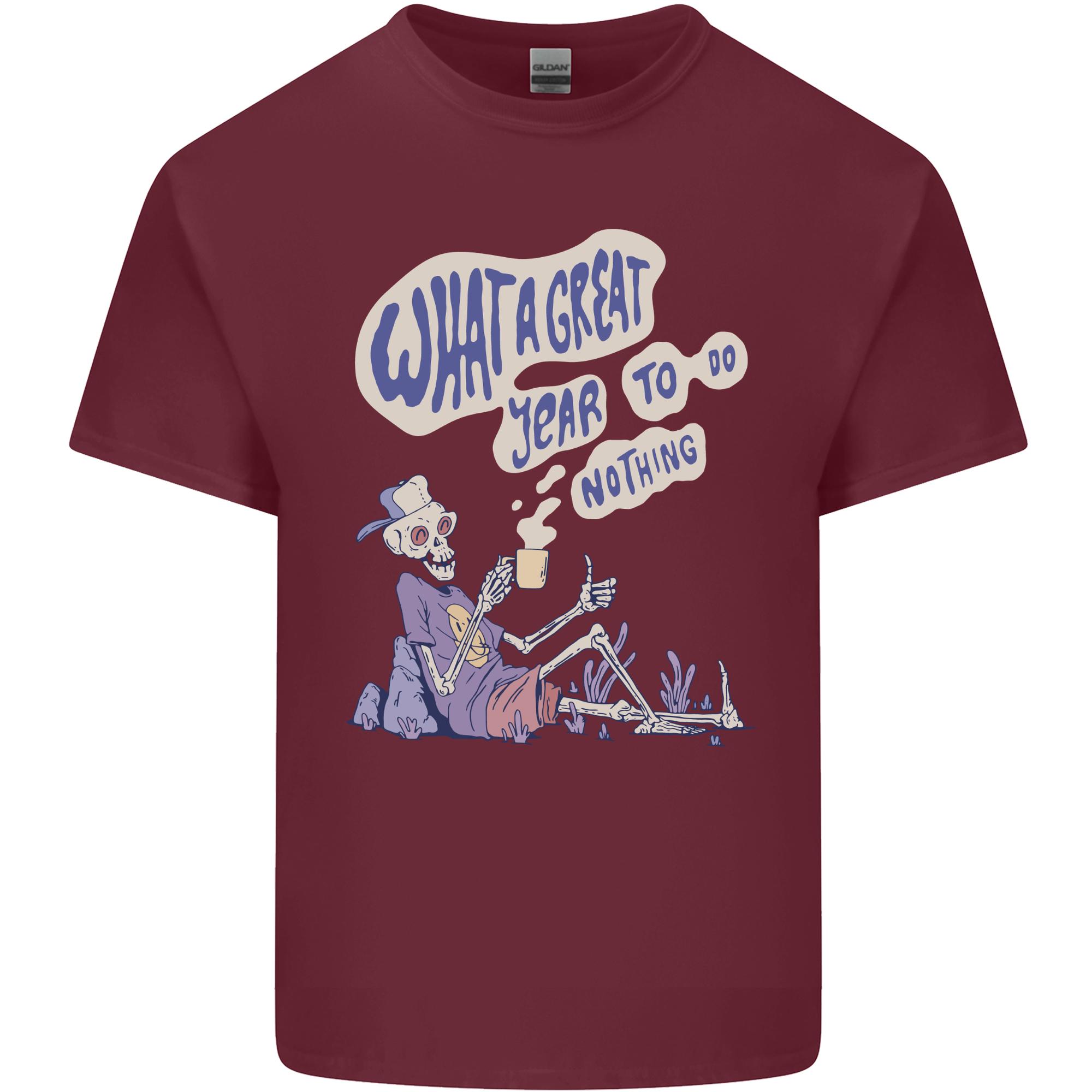 Year to Do Nothing Retired Lazy Sabbatical Unisexs Light Cotton TShirt S
