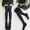 Women's Winter High Stockings Warm over Knee Soft Wool Stockings Cotton Striped Long Socks Thigh Stocking Lolita Thick Warm Sock