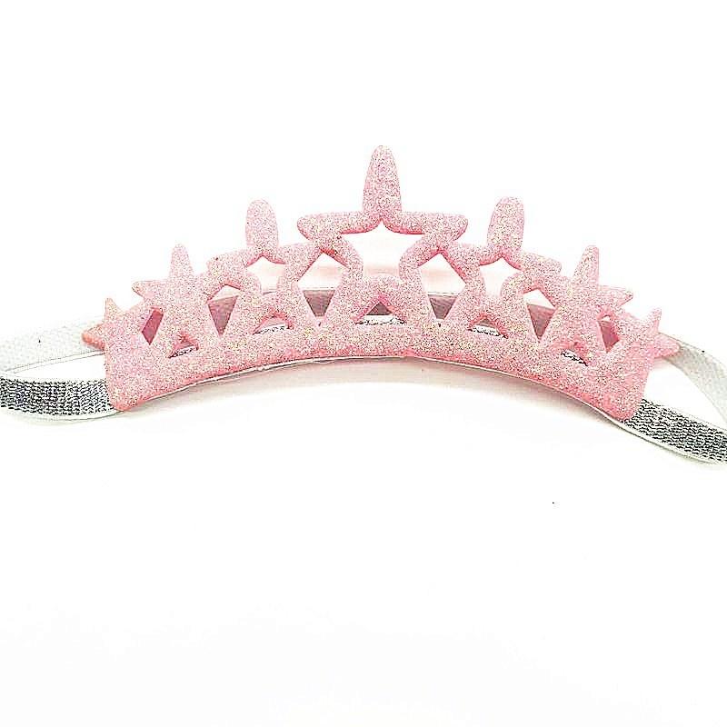 1 Stück Neue Baumart Krone Niedliche Baby Stirnbänder Mädchen Elastische Haarbänder Haaraccessoires Prinzessin Haarbänder Kinder Kopfschmuck