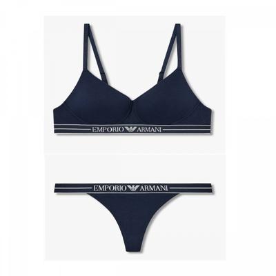 Women S Soft Padded Bra Thong 0825381536