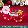 DIY Christmas Glasses Craft Kit for Kindergarten Parent-Child Activity