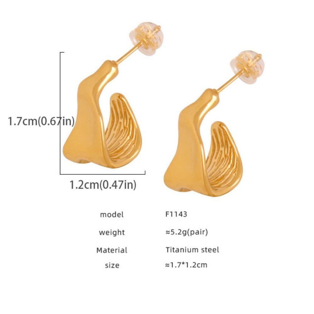 Fashion Earring Jewelry 18K Gold Plated Women Jewelry Retro Geometric Earrings  Birthday Gift