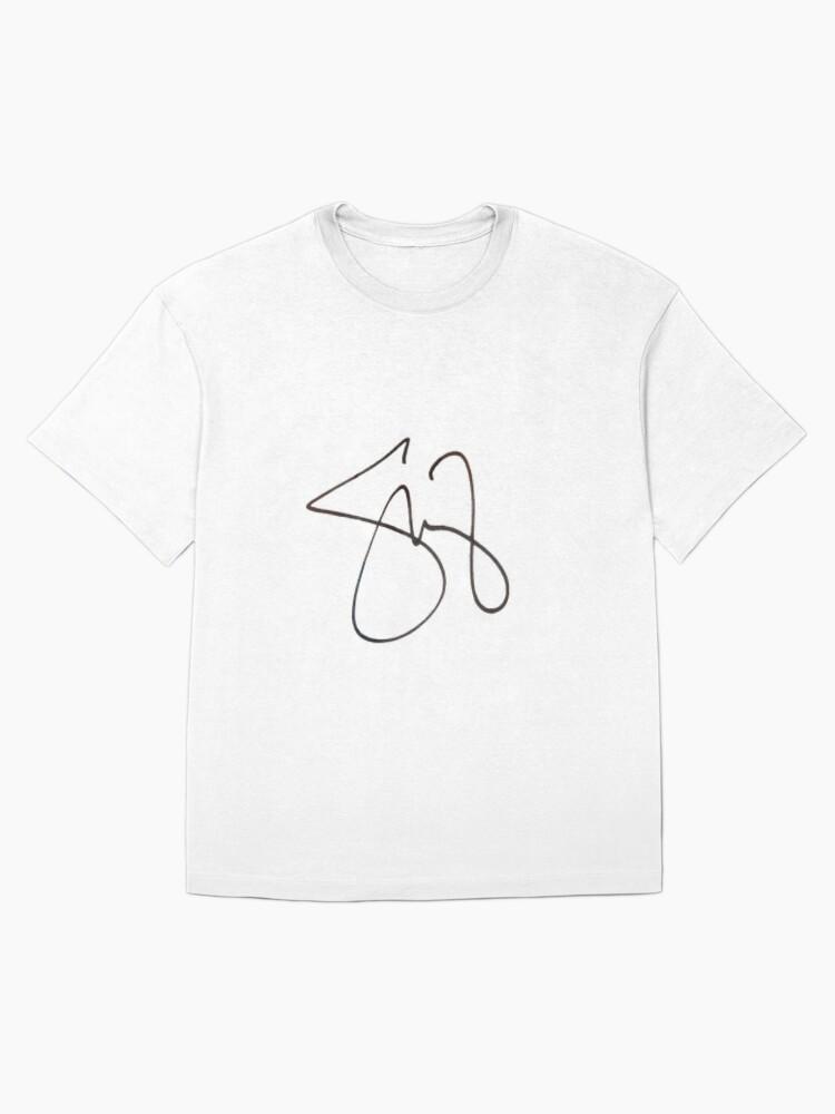 selena gomez signature overlay Oversized T-Shirt
