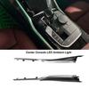Center Console Trims LED Ambient Light for BMW 3 4 Series G20 G22 G23 G26 M3 G80 M4 G82 G83 LHD 2019 Onwards