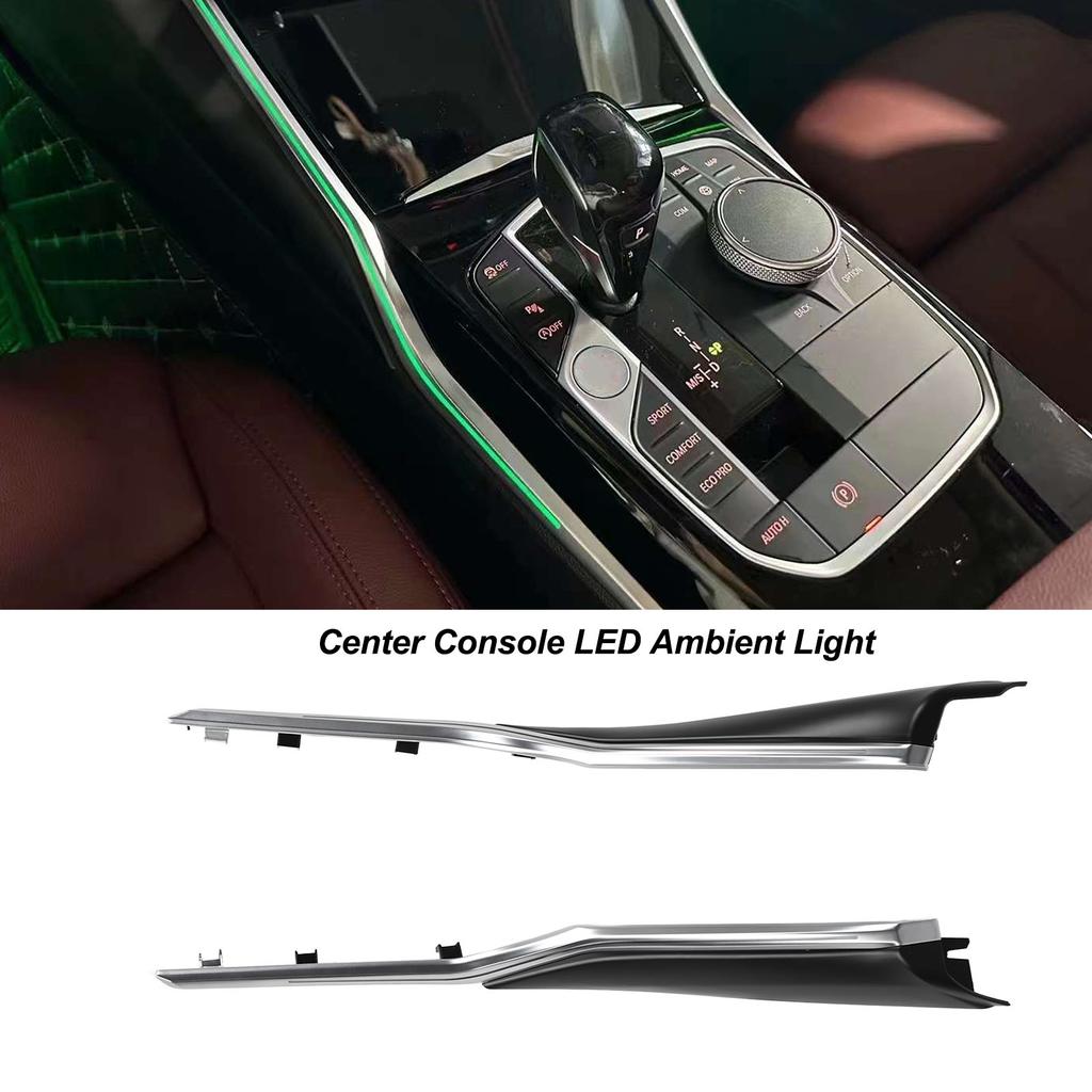 Center Console Trims LED Ambient Light for BMW 3 4 Series G20 G22 G23 G26 M3 G80 M4 G82 G83 LHD 2019 Onwards