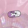 Cartoon Eyecatching Brooch With Fun Doctor Hat Cat And Colorful Lettering Perfect For All Genders