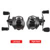 Köderwurfrolle Ultraleichtes Carbon Drop Wheel 5+1 High-Speed ​​8.1:1 Gang 6kg Angelrolle Baitcasting-Rolle Carbon Angelrolle