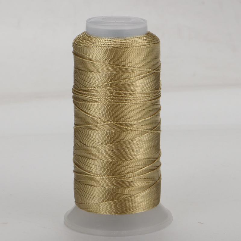 Czerwony pleciony sznurek 0,8 mm 18-żyłowy do nawlekania koralików, węzłów chińskich, frędzli, owijania drutem i bransoletek DIY.