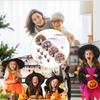 Halloween Embroidery Set Gothic Halloween Embroidery Beginner Kit Needlework Accessories For Holiday Costume Crafting Party