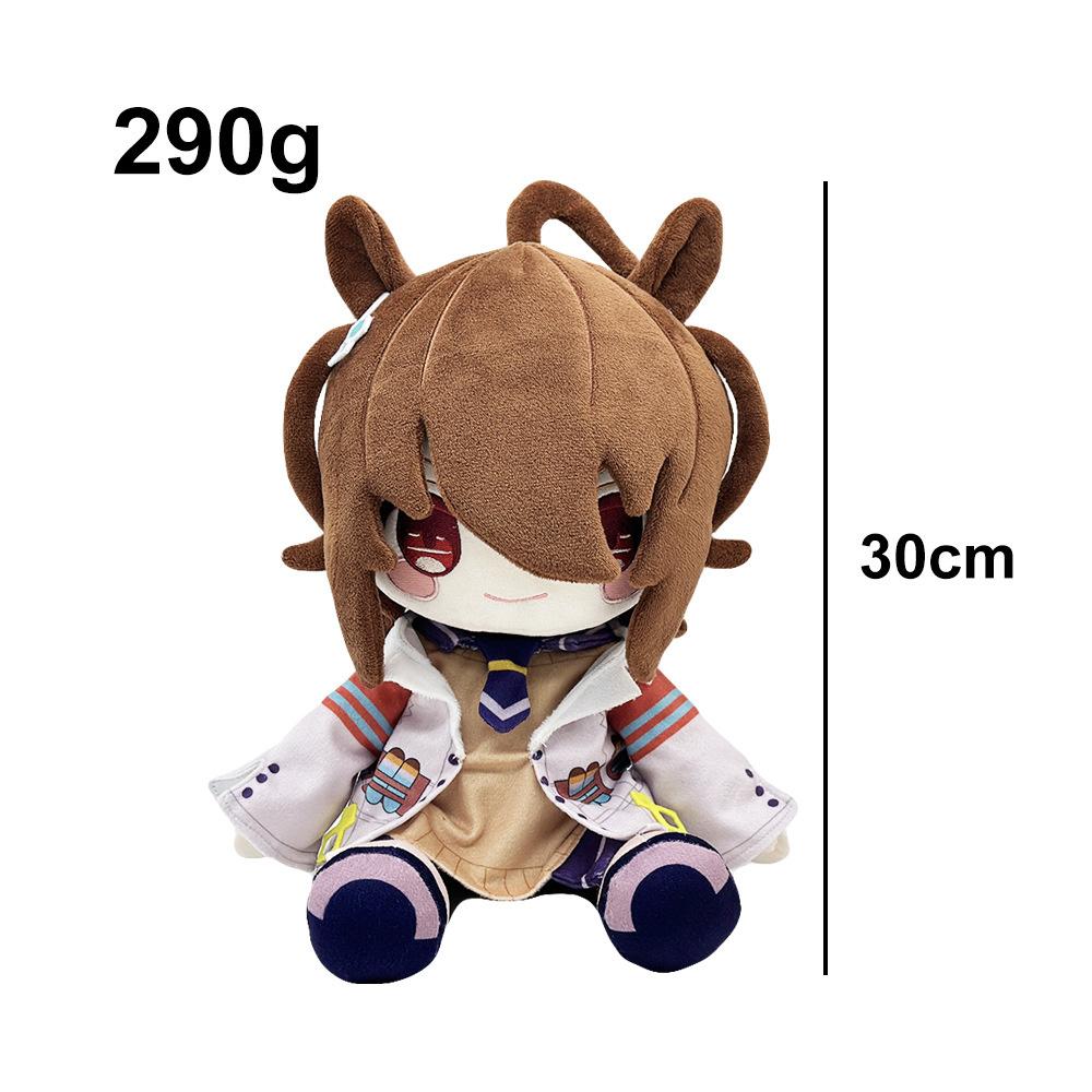 Umamusume: Pretty Derby - Agnes Tachyon Plush,30CM Anime Stuffed Figure Throw Pillows for Home Decor for Game Fans