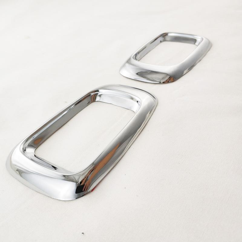 For Toyota Hilux Surf 1996 1997 1998 1999 2000 2001 Car Chrome Accessories Plated Door Side Lamp Cover Trim Paste Style