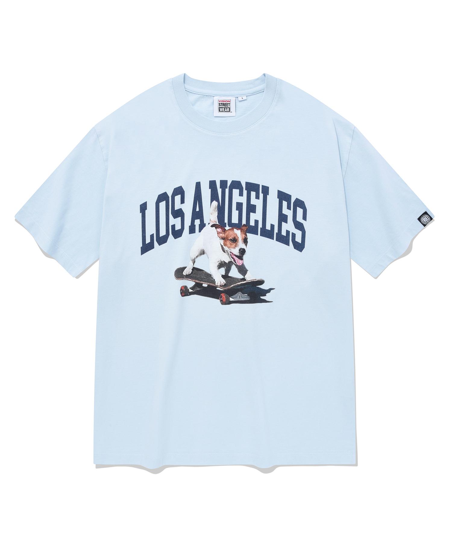Vision Streetwear Vsw Puppy T-Shirts Sky Blue Xs