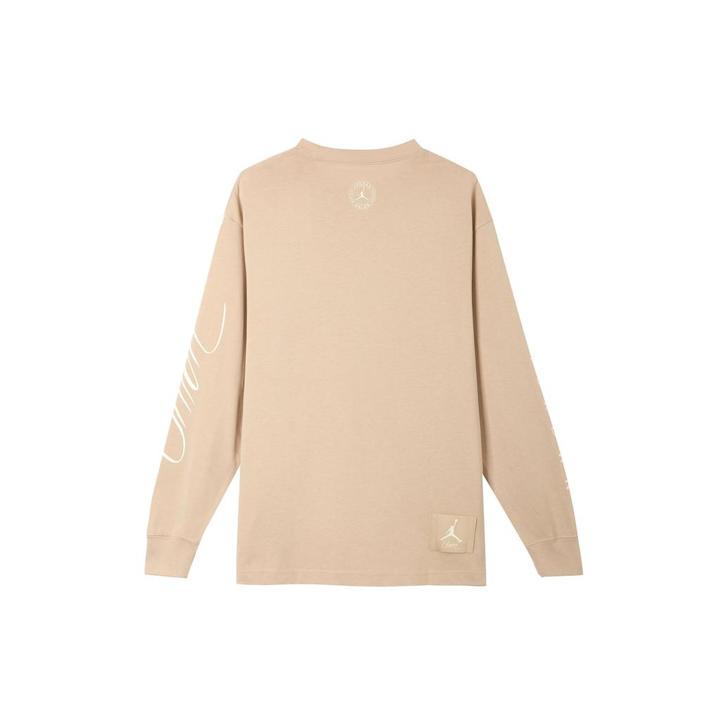Jordan X Union MJ L/S Tee (Asia Sizing) Bio Beige/Coconut Milk Men Streetwear DV7342-296