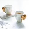 Nordic Ceramic Coffee Cup, Angel Wings, Tea Party, Bone China Mug, Porcelain Europe, Afternoon Teacup Design, Tazas De Cafe