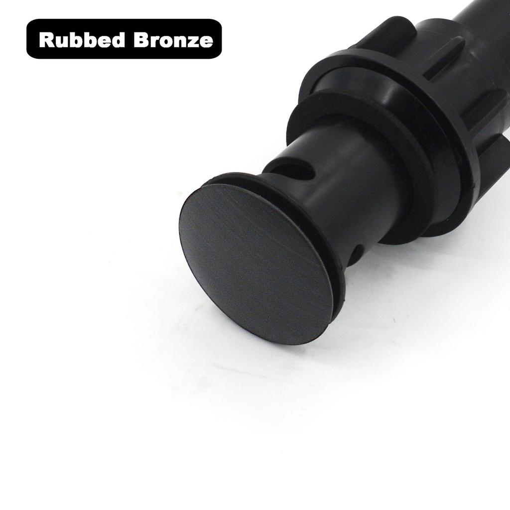 Bathroom Sink Drain Stopper with Overflow Fit Lavatory Vanity Sink Pop Up Drain Assembly By RUITHOE