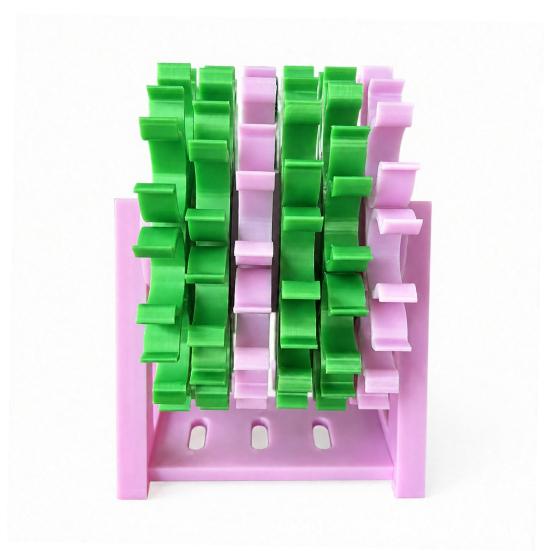 Thread Spool Display Stand Rotating Sewing Organizer, 60 Spools Capacity 360 Degree Swivel Supplies Storage Rack, Embroidery Holder for Room
