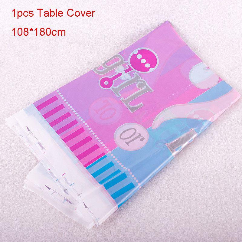 Baby Gender Reveal Party Decoration Boy Or Girl Disposable Tableware Pink Blue