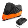Motorcycle Cover Waterproof UV Protective Outdoor Motorbike Scooter Cover 190T Thickened Motors Dust Rain Cover for All Weather