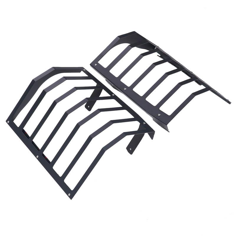 Carbon Steel Car Rear Tail Light Lamp Guard Bracket Trim Cover Protector For Ford Ranger 2023-2026 Modification Accessories