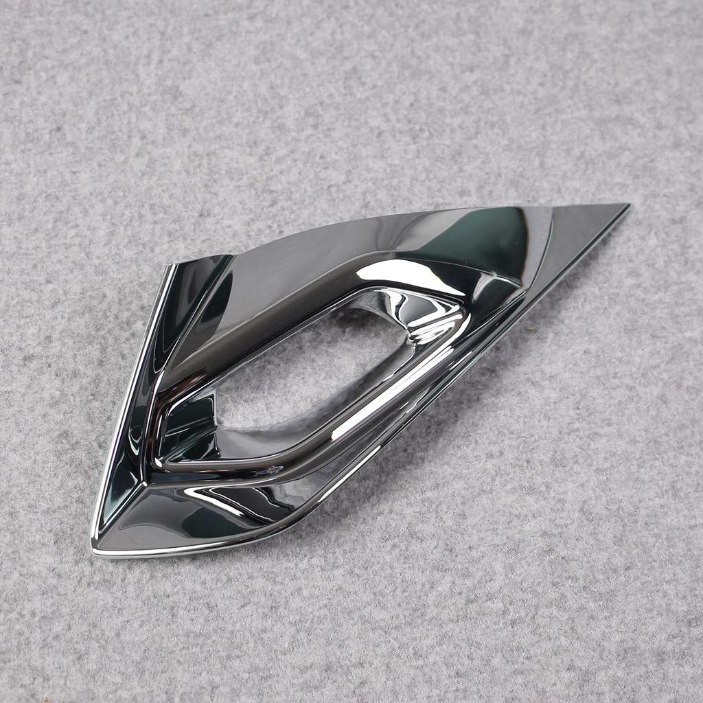 Ruiq Chrome Front Fog Lamp Garnish Bezel Cover for Nissan Note Model E-Power (New e13)