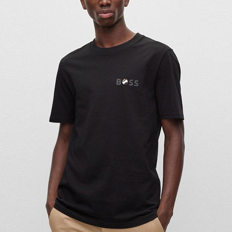 HUGO BOSS SS23 T Shirt Men's Black 50489420-001