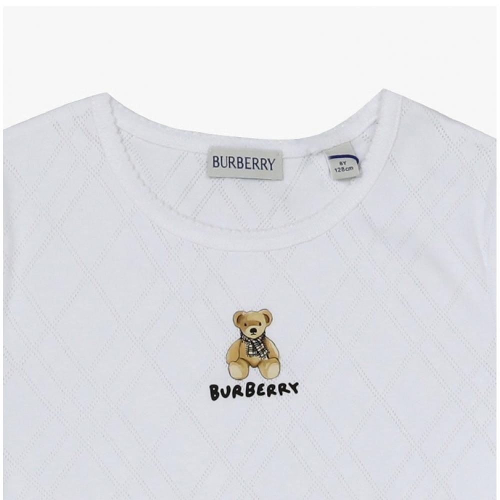 Burberry Kids ShorT Sleeve T shirT  adulT Wearable  Thomas Bear