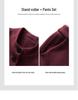 Nanyou Woolen Women's Waist-Cinched Blazer & Flared Pants Set - Goddess Style