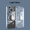 Custodia Magsafe per Huawei Pura 70 P70 Pro Plus Trasparente Elettrolitica Silicone Magnetica Ricarica Wireless Casing Cover Antiurto