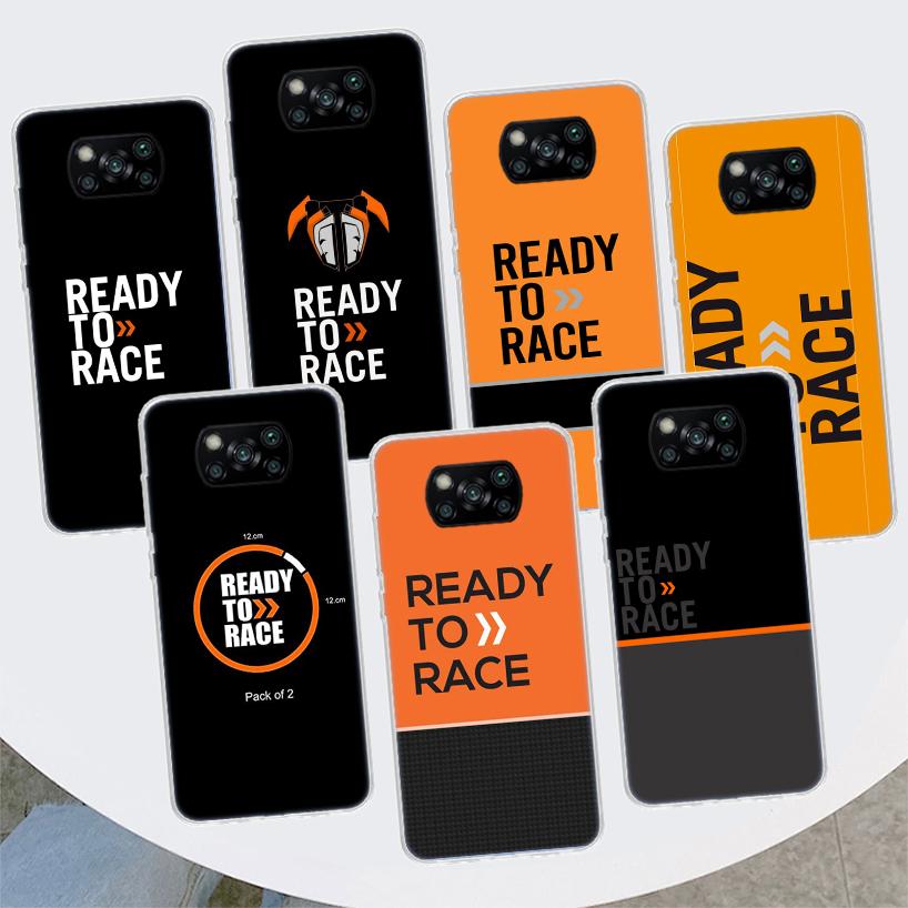 

Ready To Race Phone Case For Xiaomi Poco X3 GT X4 NFC M4 Pro M3 M2 F3 F2 F1 Mi Note 10 A3 A2 Lite A1 CC9E Fundas