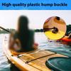 10Pcs Kayak Pad Eye Kit With 20Pcs Screws Accessories Nylon Bungee Deck Loops Kayaking Replacement Parts For Canoe Rigging