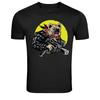 Gangster Bear With Pistol Bandana Cartoon Graphic T-Shirt