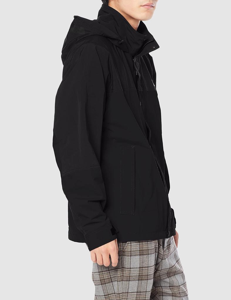 The North Face Hydrena Wind Jacket, Water-Resistant Windbreaker, Men/Unisex, Black, Size S