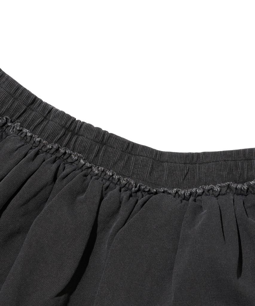 CARGOBROS FOR WOMAN Pigment Tiered Mini Skirt (Charcoal)