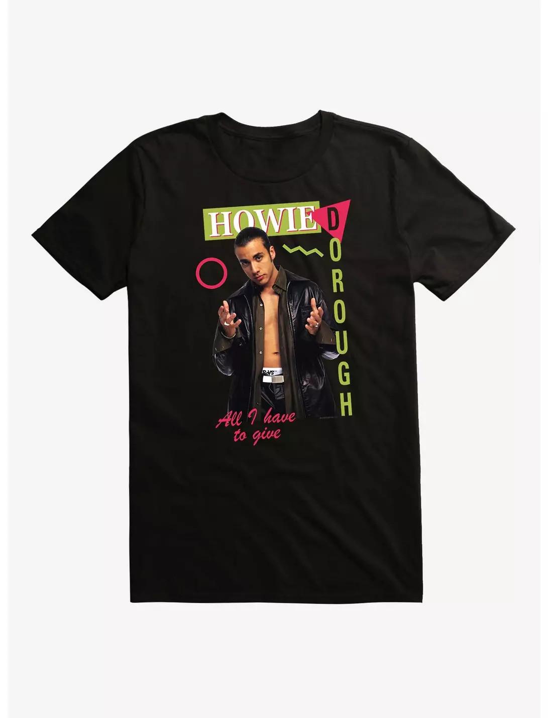 Backstreet Boys Howie Lyric Tee T-Shirt XXL