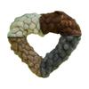 Outdoor Bird Shelter House Refillable Heart Shape Bird Nesting Cotton Materials Attracts Wild Bird Garden Decoration