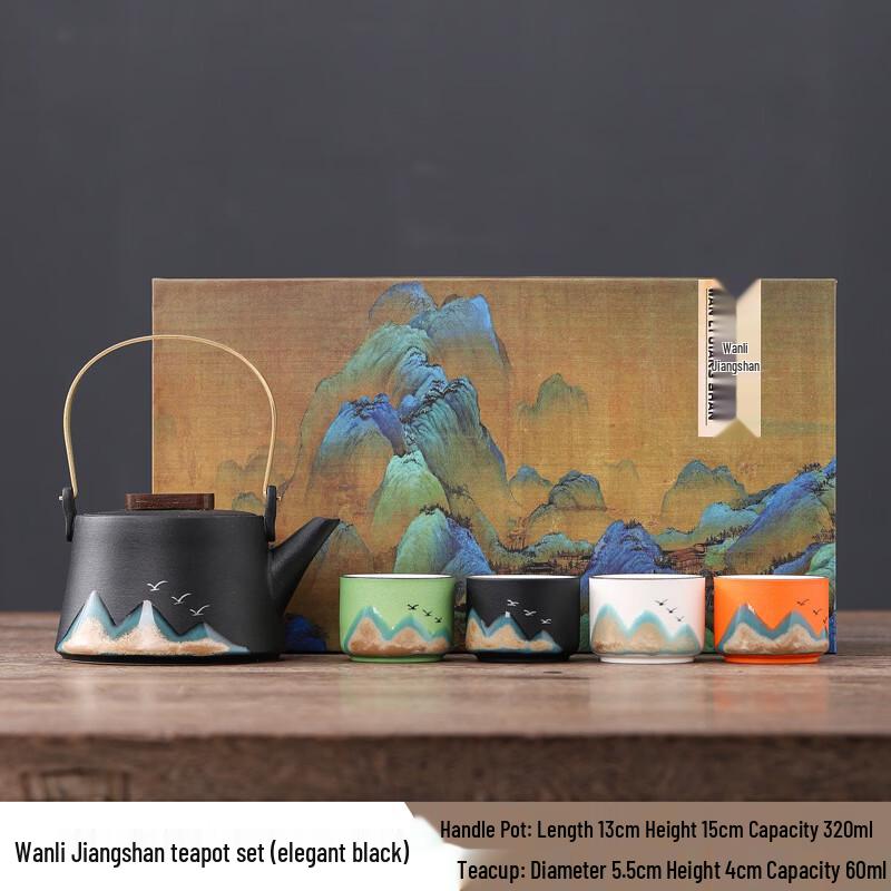 Ceramic Travel Gongfu Tea Set