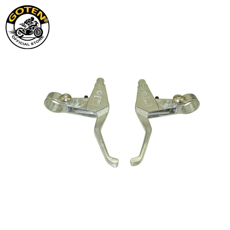 Goten Right Left Brake Levers Set For 43cc 47cc 49cc Gas Scooter Mini Chopper Pocket Dirt Bike