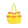 Large Capacity Multi Pocket Tote Bag Mesh Beach Bag Swimming Pool Bag Clothes Storage Organizer Bag with Durable Handles for Outdoor Use